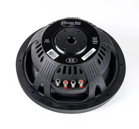 American Bass American Bass ES Series Shallow 12" Subwoofer Dual 4 Ohm - Car Audio