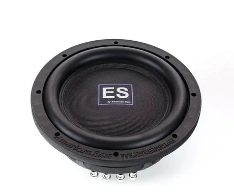American Bass American Bass ES Series Shallow 12" Subwoofer Dual 4 Ohm - Car Audio