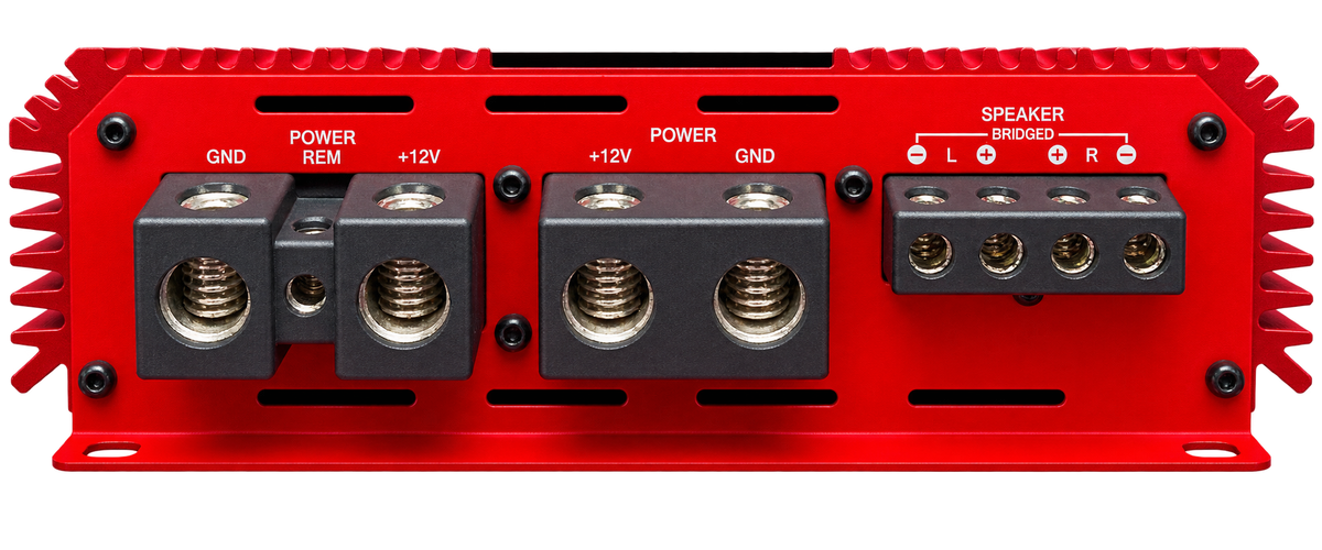 Ruthless Audio Ruthless Audio 5000.2 Red 2 Channel Amplifier - Car Audio