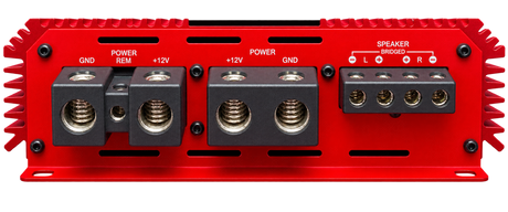 Ruthless Audio Ruthless Audio 5000.2 Red 2 Channel Amplifier - Car Audio
