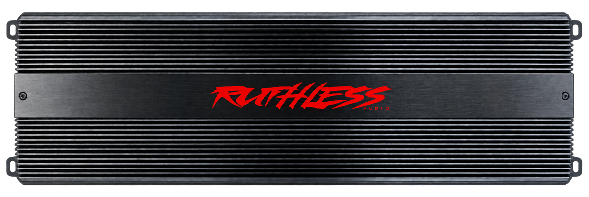 Ruthless Audio 10000.1 Monoblock Amplifier — 10,000W RMS Black