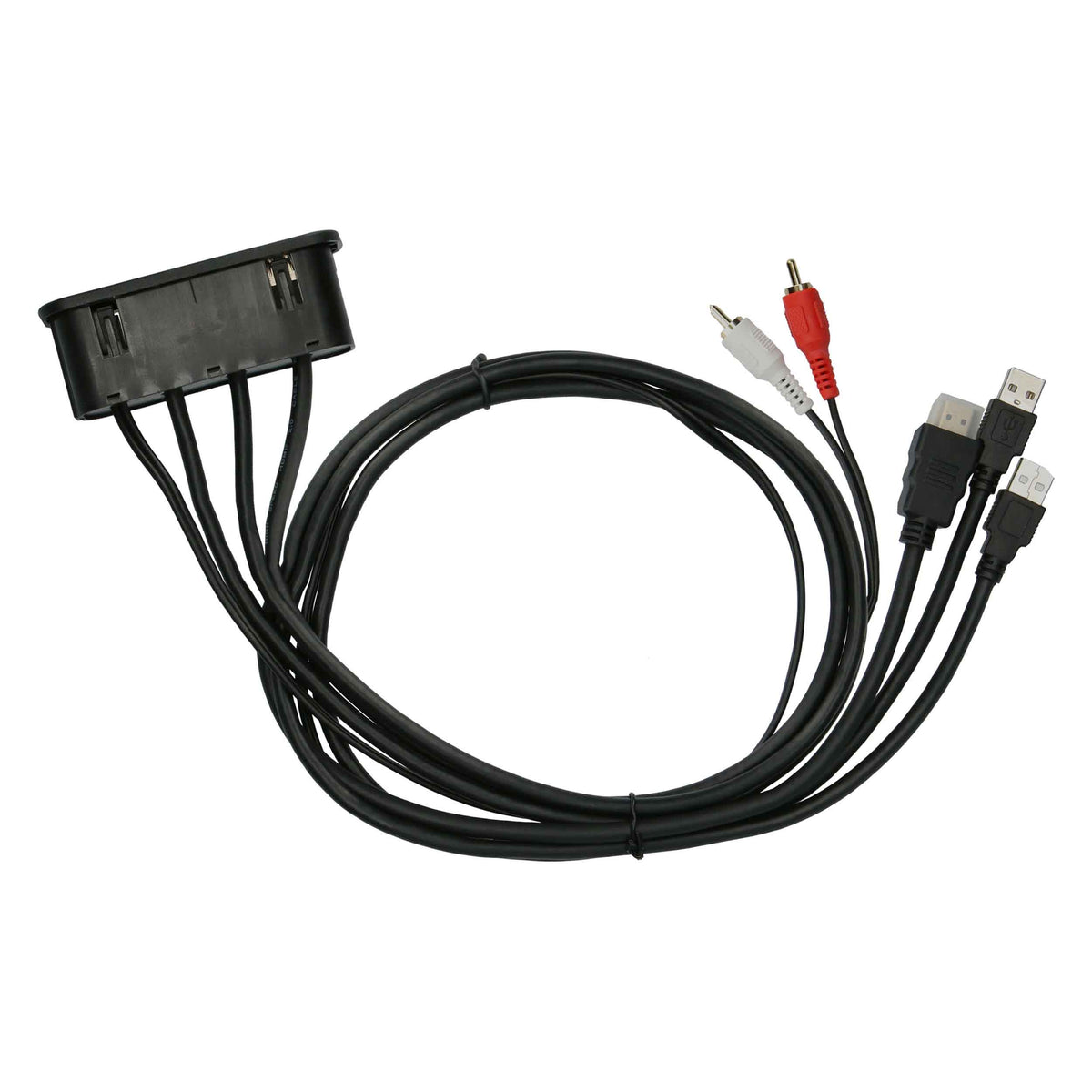 USB/AUX/HDMI® Replacement Panel - Chrysler | Dodge | Jeep 2015-2016 — AXUSB-CH1