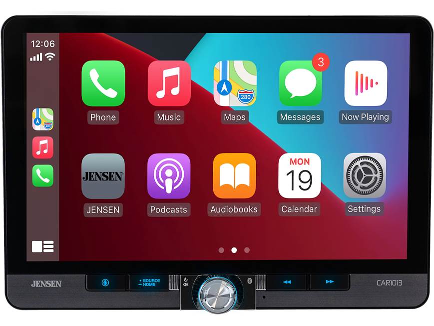 Jensen 10.1″ Receiver with Wireless Android Auto & Apple CarPlay – CAR1013