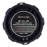 American Bass American Bass Godfather 10" Midrange Speaker - Car Audio
