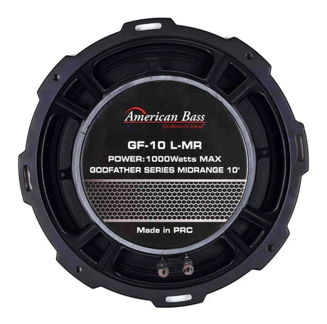American Bass American Bass Godfather 10" Midrange Speaker - Car Audio