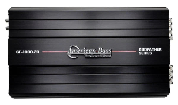 American Bass American Bass Godfather 1000.2D 2-Channel Amplifier - Car Audio