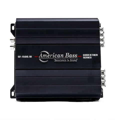 American Bass American Bass Godfather 1500.1D 1,500 Watt Monoblock Amplifier - Car Audio