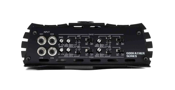 American Bass American Bass Godfather 200.4D 4-Channel Amplifier - Car Audio