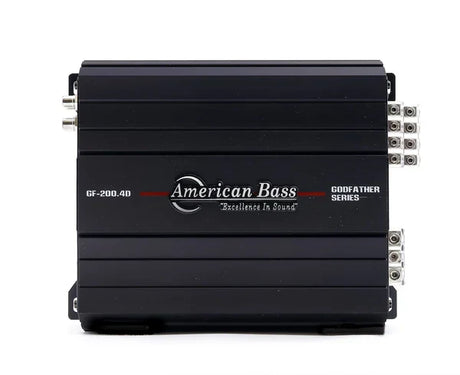American Bass American Bass Godfather 200.4D 4-Channel Amplifier - Car Audio