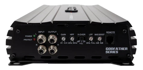American Bass American Bass Godfather 3000.1FR 3,000 Watt Monoblock Amplifier - Car Audio