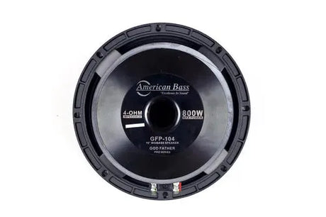 American Bass American Bass Godfather Pro Cast 104 Midbass Speaker (single) - Car Audio
