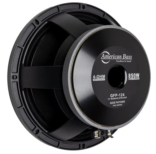 American Bass American Bass Godfather Pro Cast 124 Midbass Speaker (single) - Car Audio