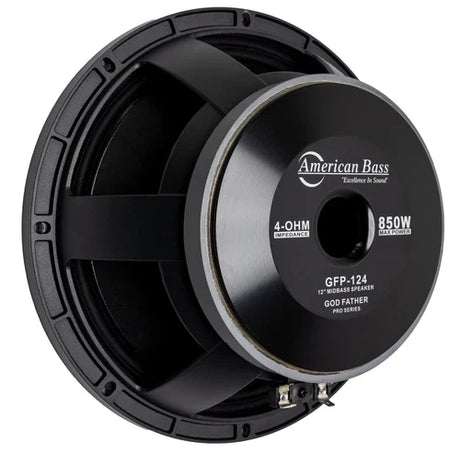 American Bass American Bass Godfather Pro Cast 124 Midbass Speaker (single) - Car Audio