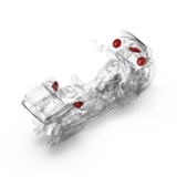 3D Installation View of Components on a Road Glide Ultra