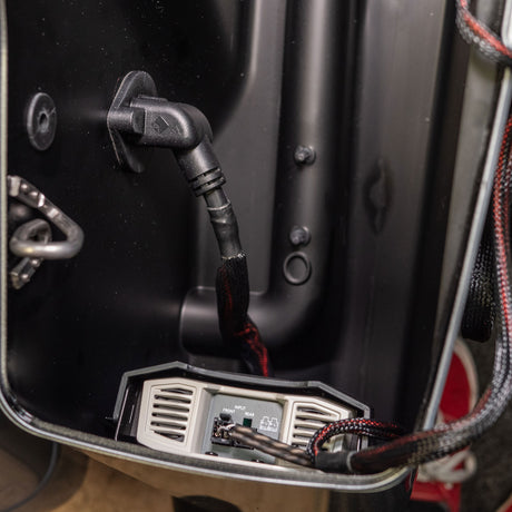 Detail View of Connector Interface and Amplifier