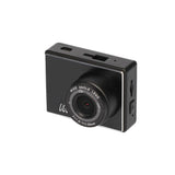 Black iBEAM dash camera showing its wide-angle lens, top ports and side card slot