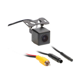 iBEAM TE-TSSC small square backup camera with surface-mount bracket and connections
