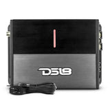 DS18 DS18 ION1200.1D Compact Full-Range Class D 1-Channel Amplifier 1200 Watts RMS - Car Audio