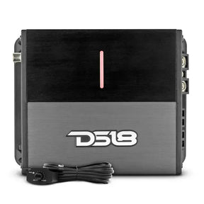 DS18 DS18 ION700.2D Compact Full-Range Class D 2-Channel Stereo Amplifier 700 Watts RMS - Car Audio