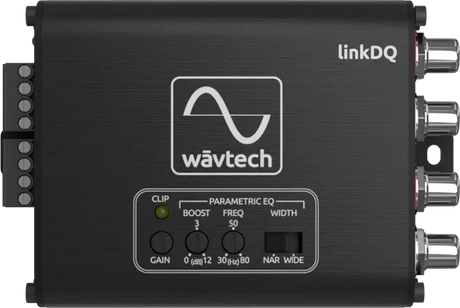 Wāvtech Wāvtech linkDQ LOC/Line Driver with Parametric EQ (Remote Ready) - Car Audio