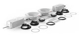 Rockford Fosgate M2-TS tweeter kit with crossovers and mounting accessories