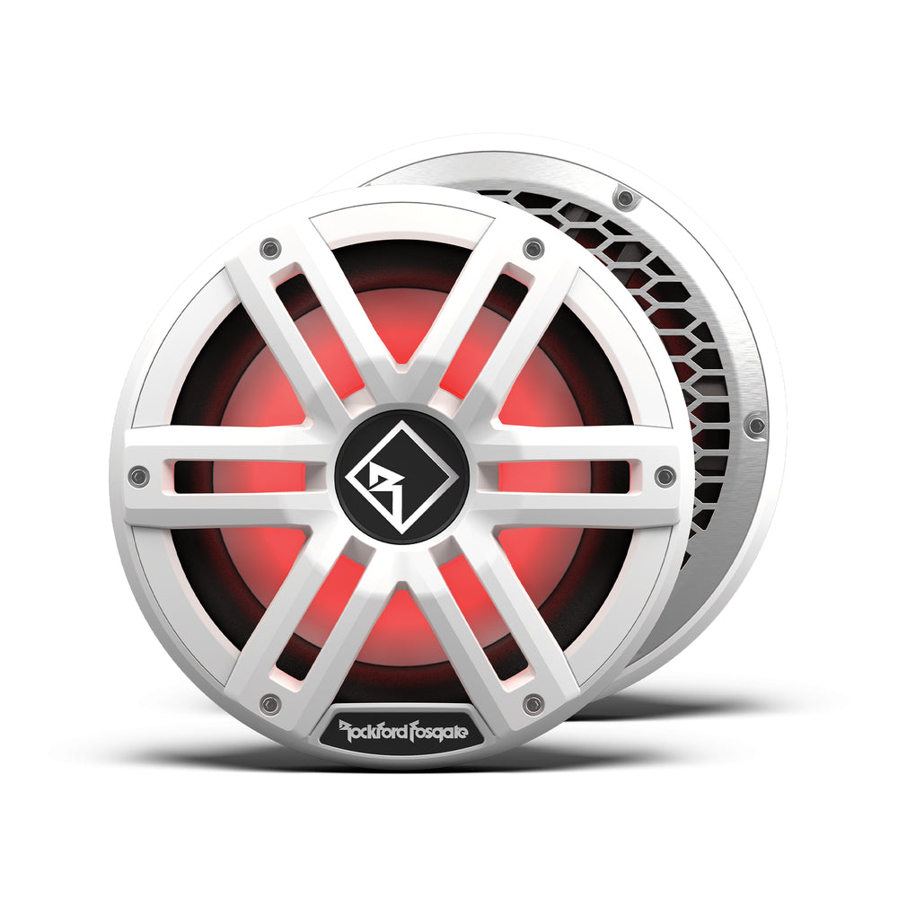 Rockford Fosgate M2D2-10I-G2 white 10-inch Gen-2 marine subwoofer