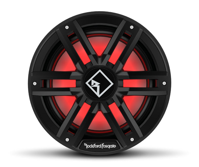 Black Rockford Fosgate M2D2-12IB 12-inch marine subwoofer