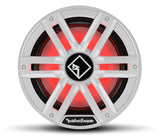 White Rockford Fosgate M2D2-12S 12-inch marine subwoofer