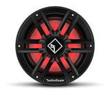 Black Rockford Fosgate M2D4-12SB 12-inch marine subwoofer