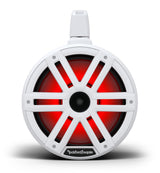 Rockford Fosgate M2WL-10H 10-inch white horn-loaded marine tower speaker, one shown from the pair