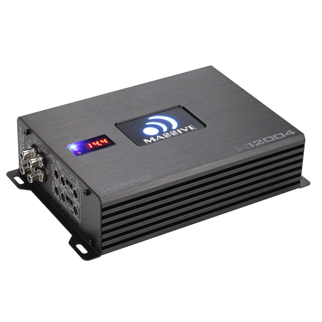 Massive Audio H12004 Hippo 4-Channel Amplifier