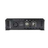 Massive Audio H3000 power connection panel with cooling fan, remote terminal and large power and ground terminals