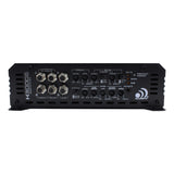 Massive Audio H30005 input panel showing front, rear and subwoofer RCA inputs with separate adjustment controls