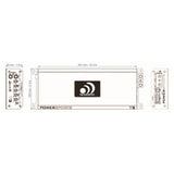Massive Audio T3 dimension drawing showing a 261 by 108 by 45 mm amplifier chassis