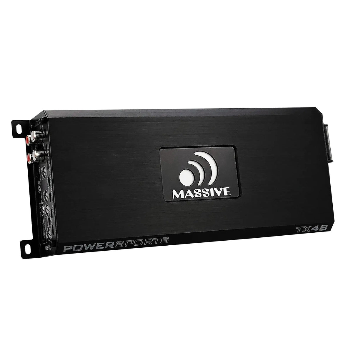 Massive Audio TX48 powersports amplifier, top view