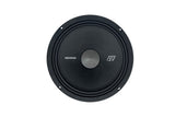 Memphis midrange speaker with a silver center, front view