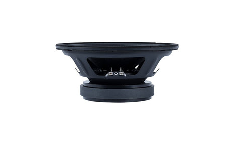 Midrange speaker, side view of basket and terminals