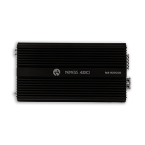 Nemesis Audio Nemesis NA-K2000D 2000W @ 1-Ohm Class D 1-Channel Monoblock Car Amplifier Made In Korea Team Series - Car Audio