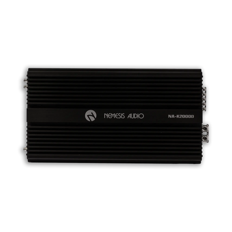 Nemesis Audio Nemesis NA-K2000D 2000W @ 1-Ohm Class D 1-Channel Monoblock Car Amplifier Made In Korea Team Series - Car Audio