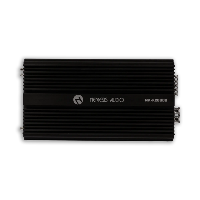 Nemesis Audio Nemesis NA-K2000D 2000W @ 1-Ohm Class D 1-Channel Monoblock Car Amplifier Made In Korea Team Series - Car Audio