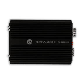 Nemesis Audio Nemesis Audio NA-K200X4D 200W RMS x 4 Class D 4-Channel Car Amplifier Made In Korea Team Series - Car Audio