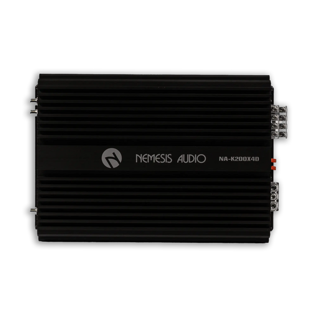 Nemesis Audio Nemesis Audio NA-K200X4D 200W RMS x 4 Class D 4-Channel Car Amplifier Made In Korea Team Series - Car Audio