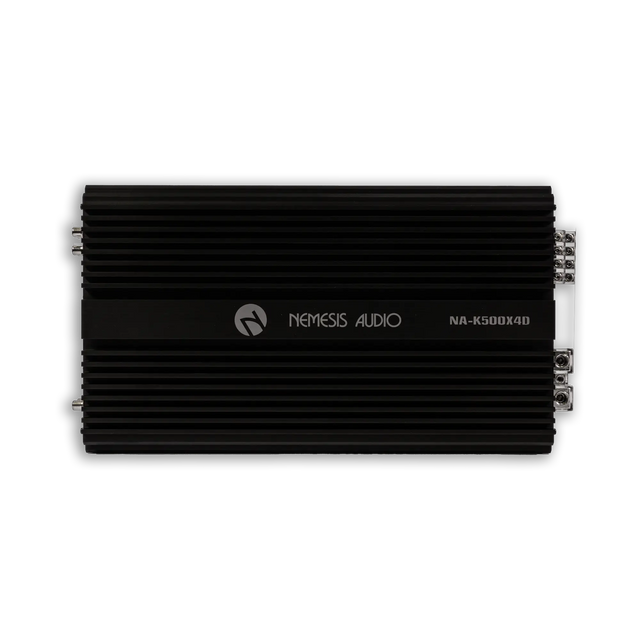 Nemesis Audio Nemesis Audio NA-K500X4D 500W x 4 Class D 4-Channel Car Amplifier Made in Korea Team Series - Car Audio