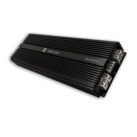Nemesis Audio Nemesis Audio NA-K6000D 6000W @ 1-Ohm Class D 1-Channel Monoblock Car Amplifier Made In Korea Team Series - Car Audio