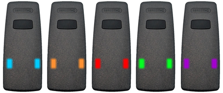Directed A6868THD antenna control center illustrating five LED status colors