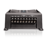 Banda BD 400.4 2-ohm amplifier, power and speaker terminals