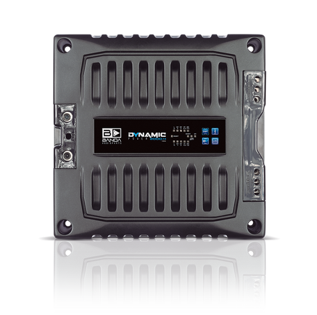 Banda Dynamic 2000.4 1-ohm amplifier, top view