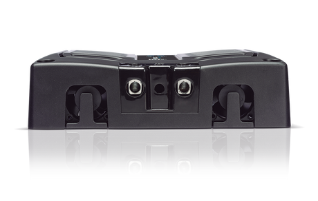 Banda Dynamic 2000.4 1-ohm amplifier, power terminals and cooling fans