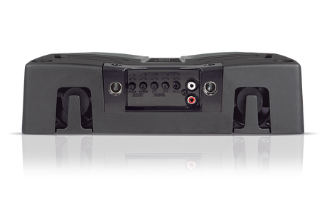 Banda ELECTRA 10K 1-ohm amplifier, signal inputs and controls end view