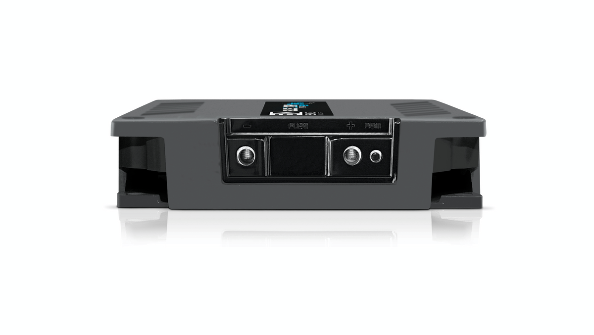 Banda Electra 2K1 1-ohm amplifier, power connection panel
